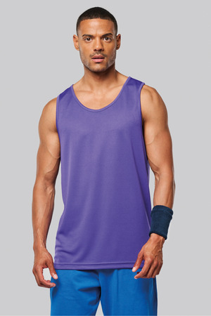 Herren Basic Sport Funktionsshirt ärmellos