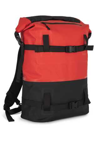 Wasserdichter Rucksack mit Kompressionsriemen