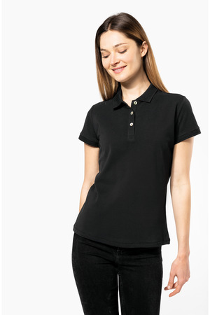 Damen-Kurzarm-Polohemd Supima®