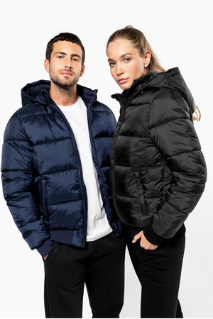 Recycelte Unisex-Ripstop-Jacke mit Kapuze