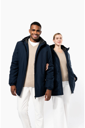 Recycelter Parka mit Kapuze