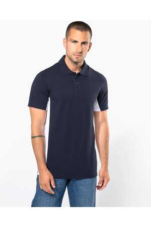 FLAG  > POLOSHIRT BICOLOR KURZARM