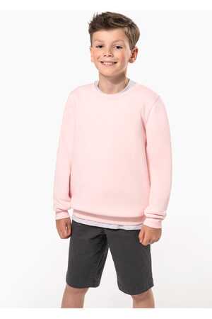 Umweltfreundliches Sweatshirt mit Rundhalsausschnitt für Kinder