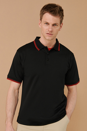 Men’s Coolplus® Short Sleeved Tipped_x000d_
Polo Shirt