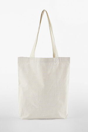 Striped Organic Cotton Bag