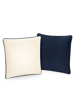 Fairtrade Cotton Piped Cushion Cover