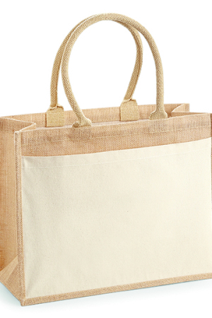 Cotton Pocket Jute Shopper