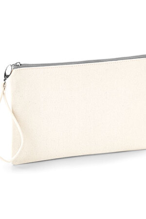 Canvas Wristlet Pouch