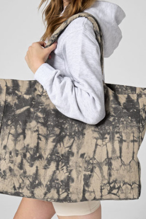 Tie Dye Canvas Tote Bag