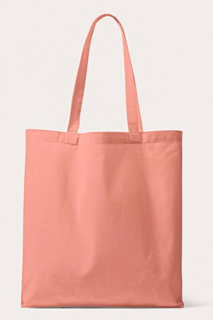 Organic Canvas Carrier Bag Long Handle London 01