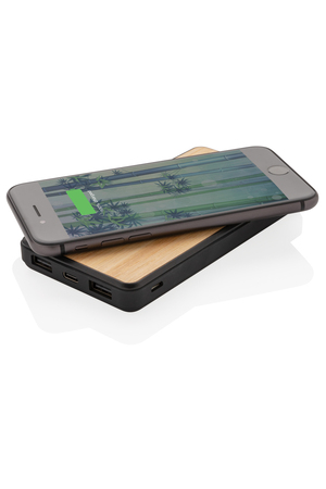 Bambus 8.000 mAh Wireless Charging Fashion Powerbank
