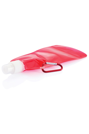 Faltbare Wasserflasche mit Karabiner