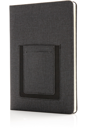 Deluxe A5 Notizbuch mit Telefontasche