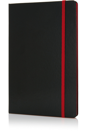 Deluxe Hardcover A5 Notizbuch mit coloriertem Beschnitt