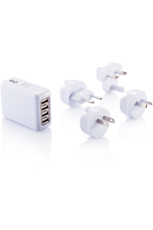 Reiseadapter mit 4fachem USB Anschluss