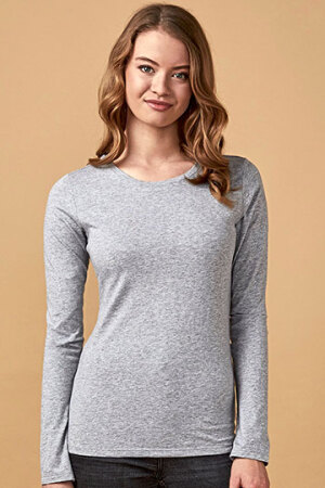 Women´s Roundneck T-Shirt Longsleeve