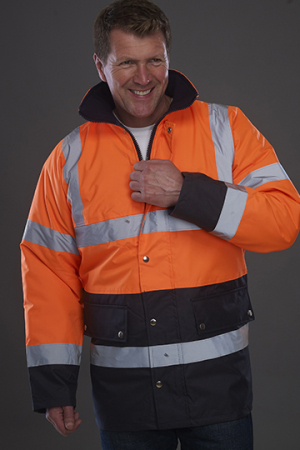 High Visibility Two-Tone Motorway Jacket