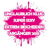 B65 - Unglaublich klug + super sexy + extrem bescheiden = Abgänger 2018